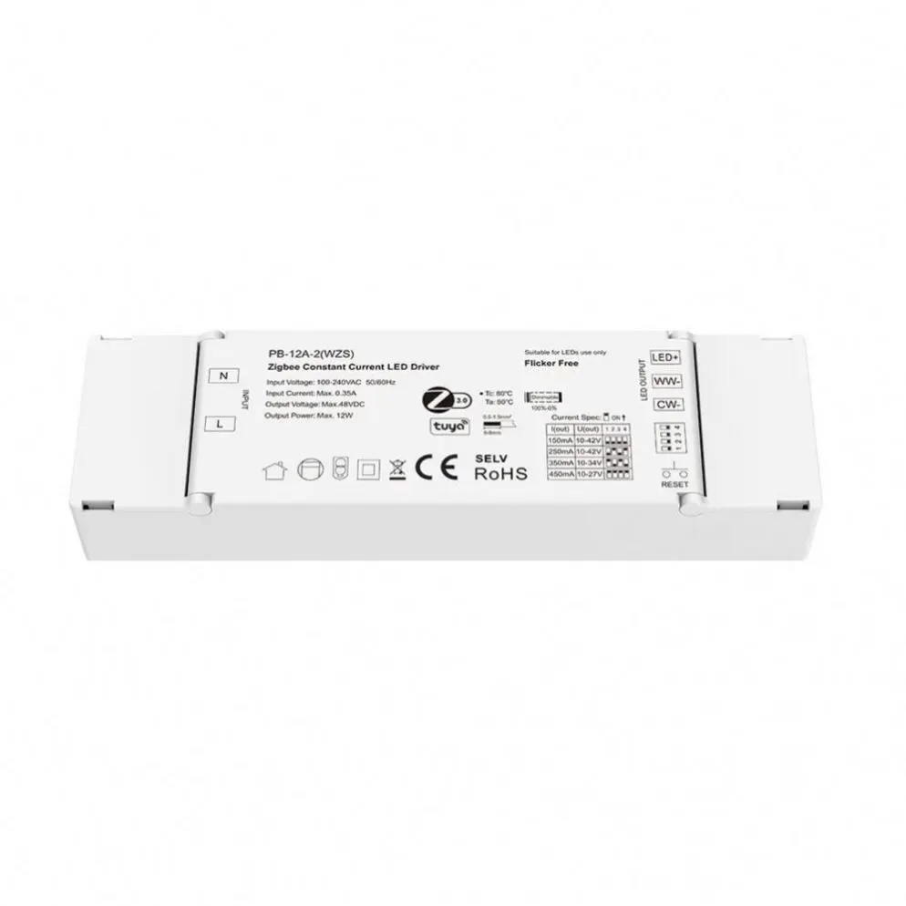 12W TUYA Zigbee CCT himmennettävät LED-ajurit